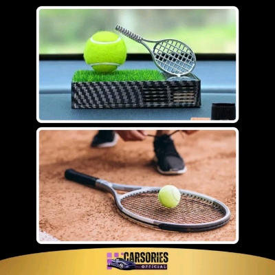 Picture of Tennis Ball Ornament Car Perfume – Solar Powered Car Freshener, Unique & Elegant