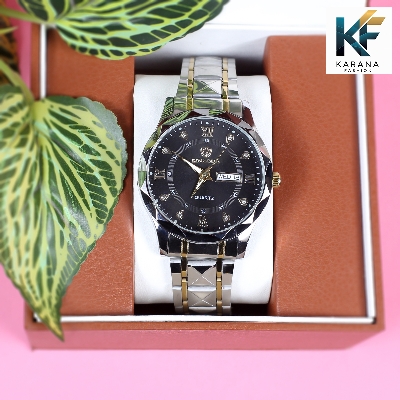 Picture of POEDAGAR / BINBOND Quartz Stainless Steel chain analogue date and day dial Watch For Men