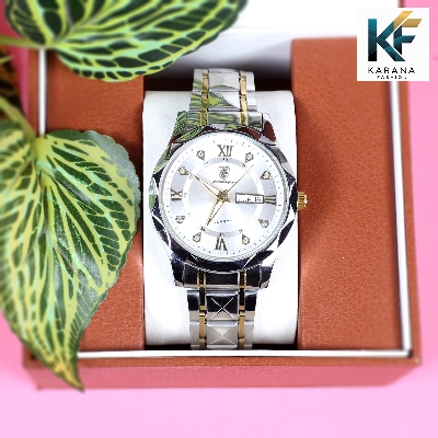 Picture of POEDAGAR / BINBOND Quartz Stainless Steel chain analogue date and day dial Watch For Men