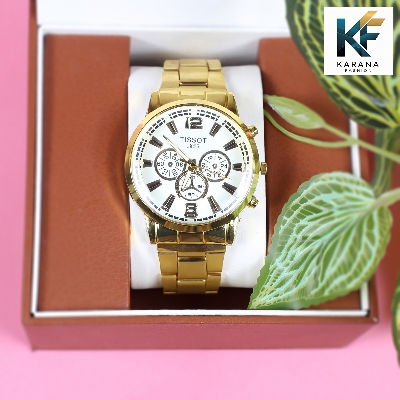 Picture of Tissot new style analog dial Stainless Steel chain Quartz Watch for Men