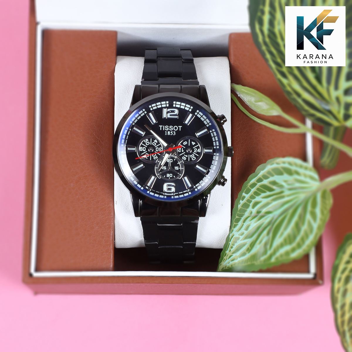 Picture of Tissot new style analog dial Stainless Steel chain Quartz Watch for Men