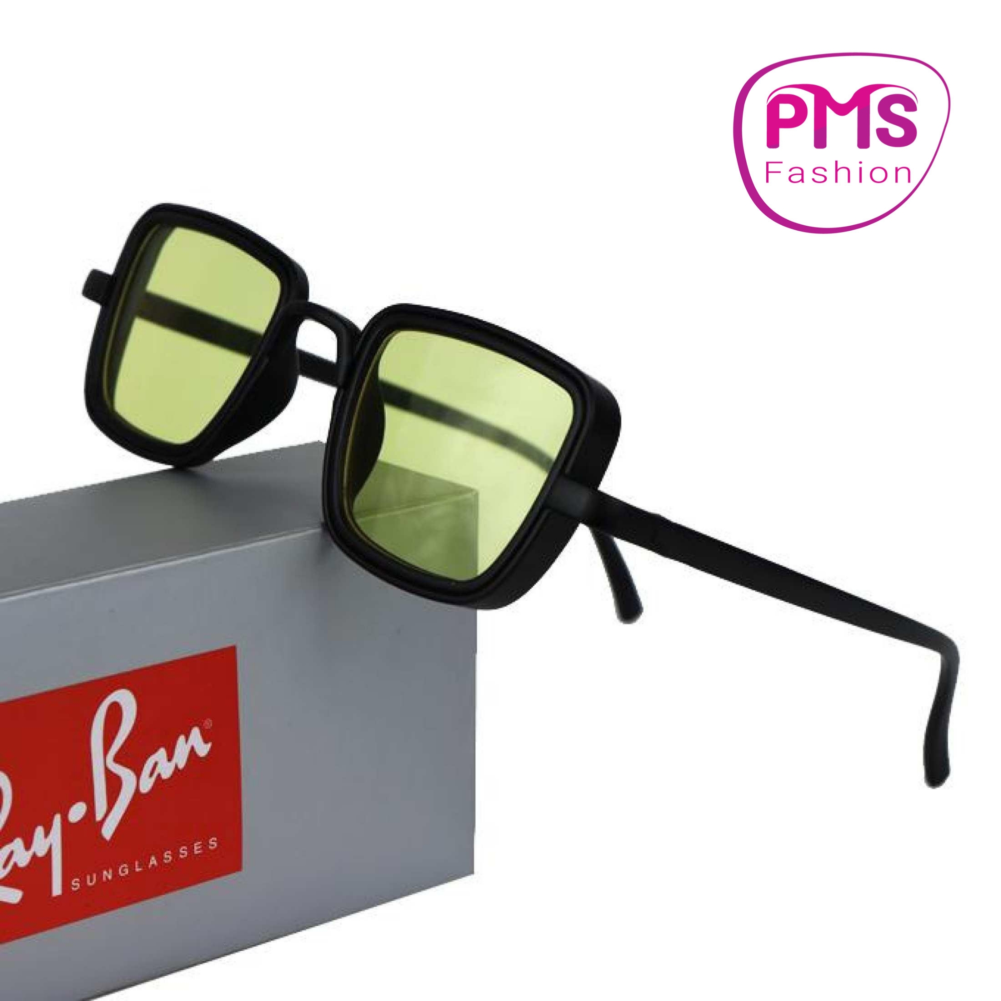 Picture of Yellow Lens Black frame Kabir Singh New Version Sunglasses