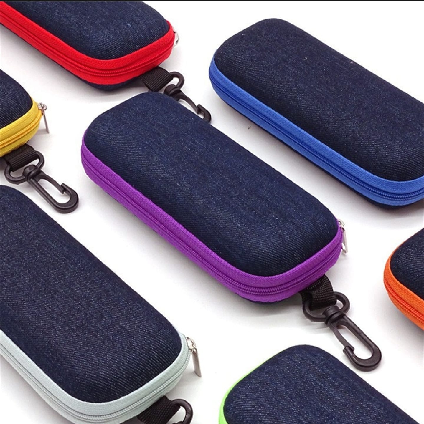 Picture of New Vimiss Hard Shell Glasses Case, Portable Protective Glasses Cover Eyeglasses Holder Box  for Men and  Women