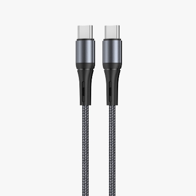 Picture of Proton Fast Charging-USB Cable-C-C ( 67W) 1M , Nylon Braided Cable 65W 
