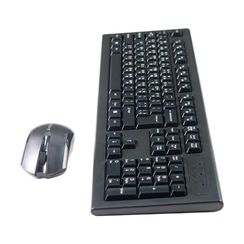 Picture of 3000N Wireless Bangla Keyboard With Wireless Mouse Combo( Black )