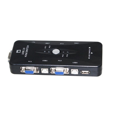 Picture of 4 Port USB KVM Switch( Grey )