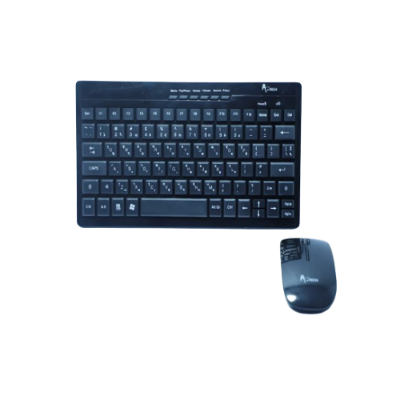 Picture of A.Tech RFCOMBO01 Wireless Keyboard Mouse Combo( Black )