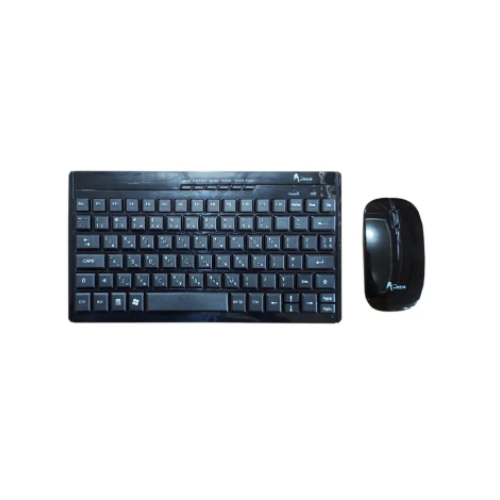 Picture of A.Tech RFCOMBO01 Wireless Keyboard Mouse Combo( Black )