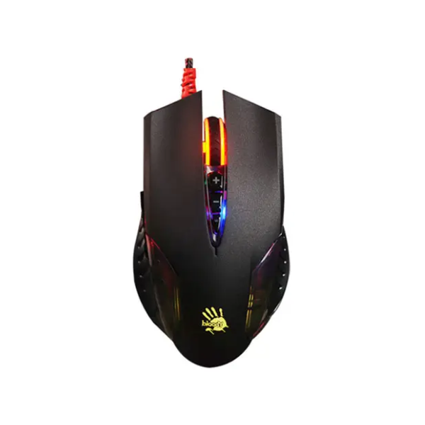 Picture of A4Tech Q5081S USB Neon X Glide Q50 Wired Gaming Mouse & S81 Mouse Pad( Black )