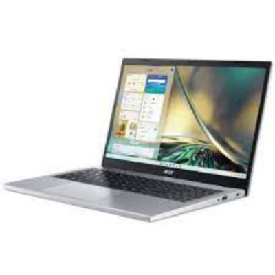 Picture of Acer Aspire 3 A315-24P (UN.KDESI.027) AMD Ryzen 3 7320U 2.4 to 4.1GHz, 8GB, 512GB SSD, Free-DOS, 15.6 Inch FHD Laptop( Silver )
