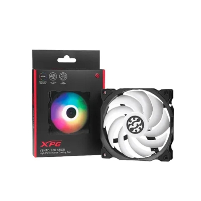 Picture of Adata XPG Vento 120mm ARGB Fan (VENTO-120-ARGB-BKCWW)( White )