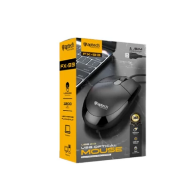 Picture of Aptech Fx93 High Precision Optical Mouse( Black )