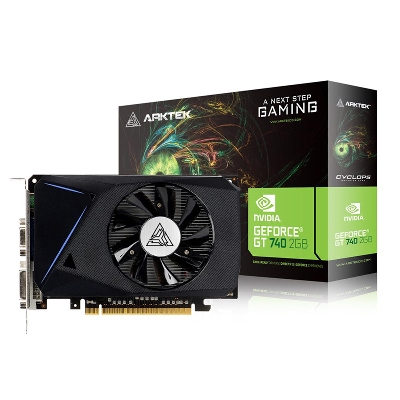 Picture of ARKTEK NVIDIA GeForce GT740 128bit 2GB DDR5 Graphics Card