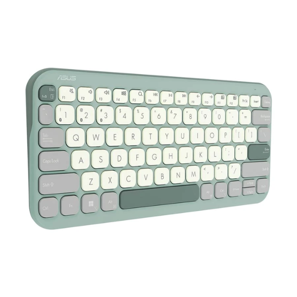 Picture of Asus Marshmallow KW100 Bluetooth Wireless Keyboard( Green Tea Latte )