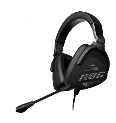 Picture of ASUS ROG DELTA S ANIMATE - MINI LEDS QUAD DAC GAMING HEADPHONE( Black )