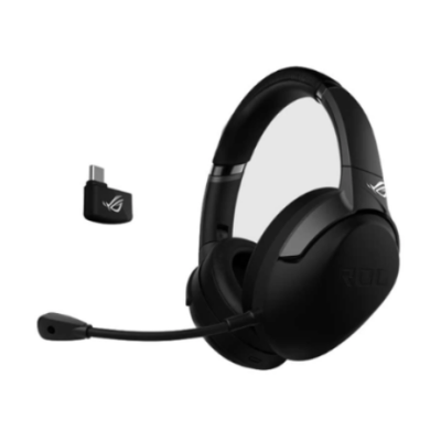 Picture of Asus ROG Strix Go 2.4 Wireless Electro Punk Gaming Black Headphone( Black )
