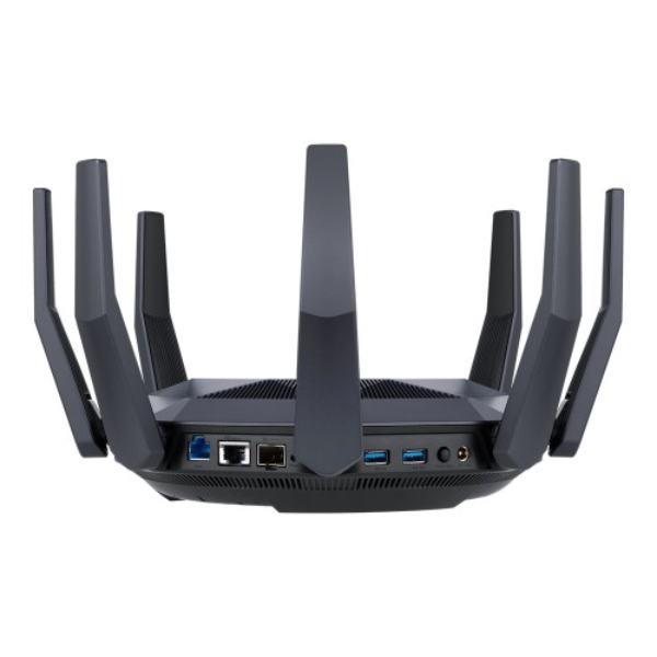 Picture of Asus RT-AX89X AX6000 Mbps Gigabit Dual-Band Wi-Fi 6 Gaming Router( Black )
