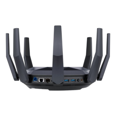Picture of Asus RT-AX89X AX6000 Mbps Gigabit Dual-Band Wi-Fi 6 Gaming Router( Black )