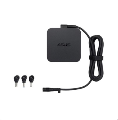 Picture of ASUS U65W-01 Universal Mini Multi-Tips Laptop Adapter( Black )