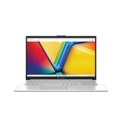 Picture of Asus VivoBook Go 15 L1504FA (NJ1366) Ryzen 5-7520U 2.80 to 4.30 GHz, 8GB, 512GB SSD, 15.6 Inch FHD Laptop( Cool Silver )