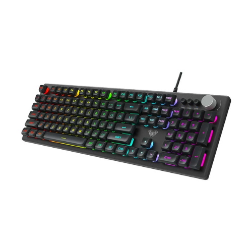 Picture of Aula F2028 (Blue Switch)Wired Black Membrane Gaming Keyboard( Black )