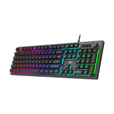 Picture of Aula F2028 (Blue Switch)Wired Black Membrane Gaming Keyboard( Black )