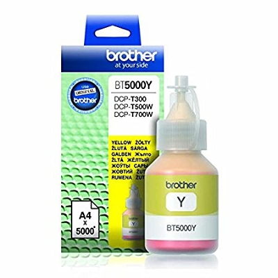 Picture of Brother BT5000 Yellow Ink Bottle( Yellow )