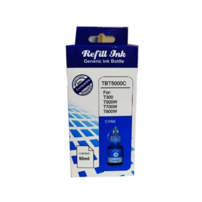 Picture of Brother InkTank TBT5000C Compatible Ink Cyan Refill( Cyan )