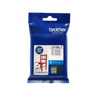 Picture of Brother LC 3719C Cyan Toner Cartridge 1500 page capacity For MFC-J2330DW / MFC-J2730DW / MFC-J3530DW / MFC-J3930DW Printer( Cyan )