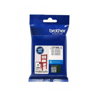 Picture of Brother LC 3719C Cyan Toner Cartridge 1500 page capacity For MFC-J2330DW / MFC-J2730DW / MFC-J3530DW / MFC-J3930DW Printer( Cyan )