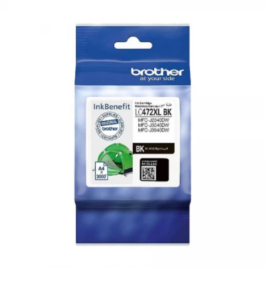 Picture of Brother LC472XLBK Black Cartridge( Black )