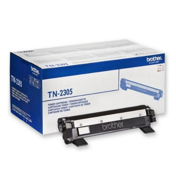 Picture of Brother TN-2305 Toner For HL-L2320D, L2365DW, DCP-L2540DW, MFC-L2700DW Up To 1200 Pages Print Capacity( Black )