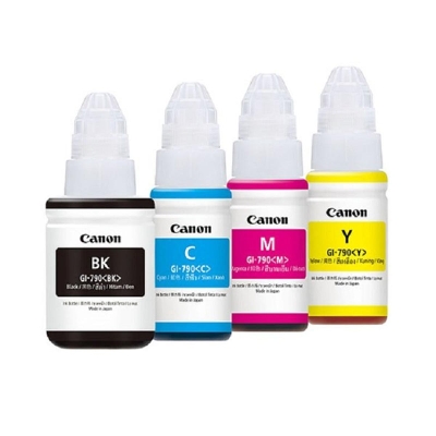 Picture of Canon Pixma GI-790 Black, Cyan, Yellow & Magenta Ink Bottle( Multicolor )