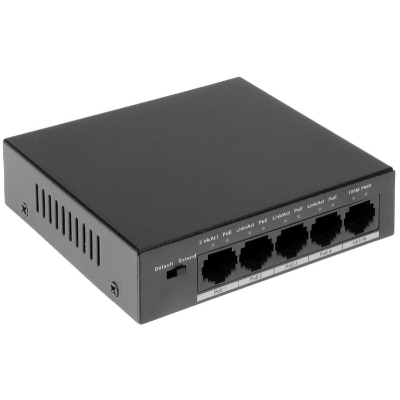 Picture of Dahua Technology 4-Port Unmanaged PoE Ethernet Switch( Black )