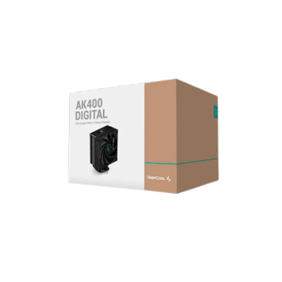 Picture of DeepCool Ak400 Digital Zero Dark ARGB LED Air CPU Cooler( Black )