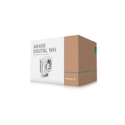 Picture of DeepCool AK400 WH Digital ARGB LED Air CPU Cooler( White )