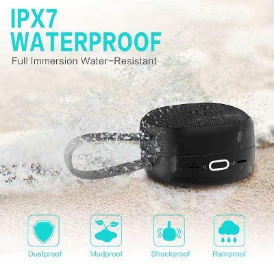 Picture of Havit E5 TWS Waterproof With IP7X Bluetooth Speaker( Black )