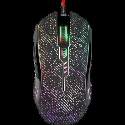 Picture of Defender OVERLORD GM-890 Wired Gaming Mouse( Multicolor )