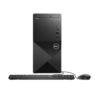 Picture of Dell Vostro 3910 MT 12th Gen i3-12100 3.3 to 4.3GHz, 8GB, 1TB HDD, Brand PC( Black )