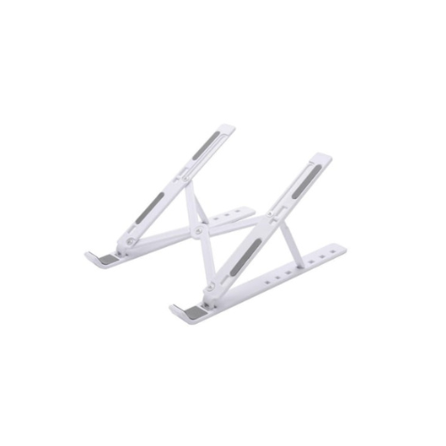 Picture of DH04 17 Inch Adjustable Portable Folding Plastic Laptop Stand( White )