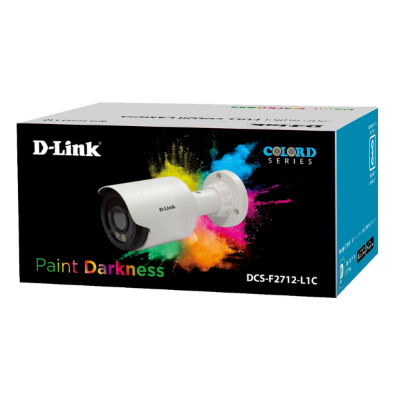 Picture of D-Link DCS-F2712-LIC 2MP Color 3.6mm Lens 20M IR AHD Camera