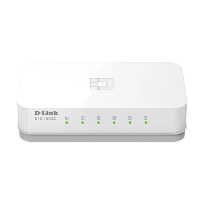 Picture of D-Link DES-1005C 5 Port Unmanaged Switch( White )
