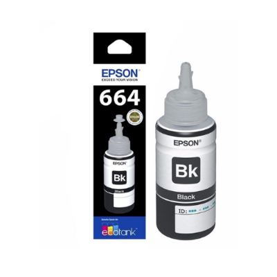 Picture of Epson 664 Black Refill Ink Bottle( Black )