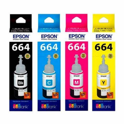 Picture of Epson 664 Full Set Ink Bottle( Multicolor )