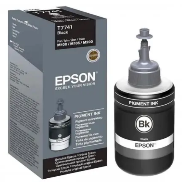 Picture of Epson T7741 Pigment Based Black 140ml Ink Bottle( Black )