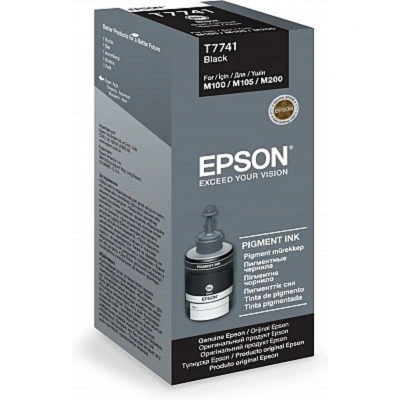 Picture of Epson T7741 Pigment Based Black 140ml Ink Bottle( Black )