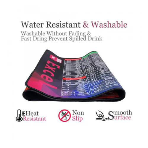 Picture of Excel 80 x 30cm Large Mousepad( Black )