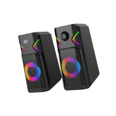 Picture of Havit SK201 RGB 2.0 Wired Stereo Gaming  Speaker( Black )