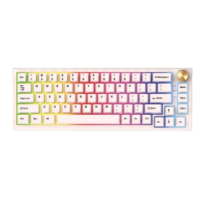 Picture of Fantech MK858 Space Edition RGB Mechanical Keyboard( White )