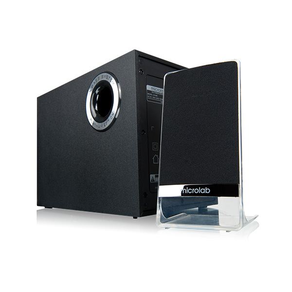 Picture of Microlab M200BT 2.1 Bluetooth Platinum Edition Multimedia Speaker( Black )